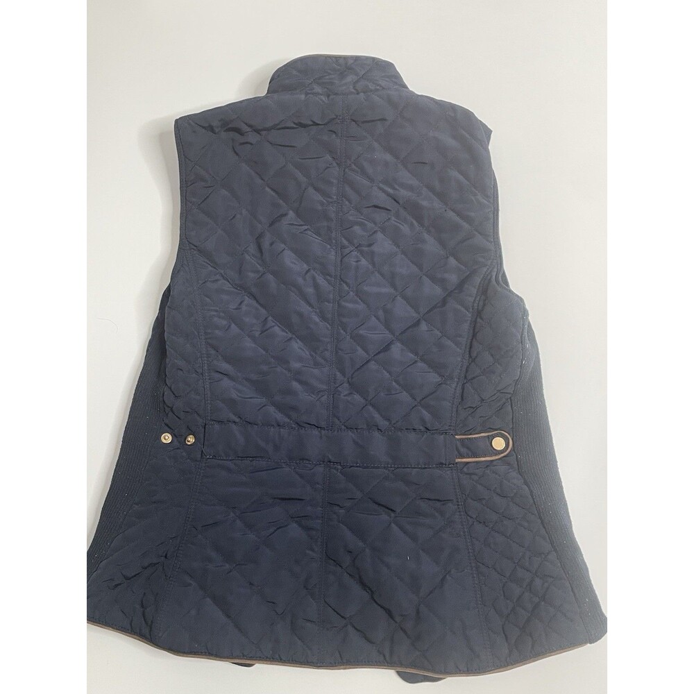 Zara Women Medium Blue Zipup Vest Jacket   ( S ) - Picture 11 of 16